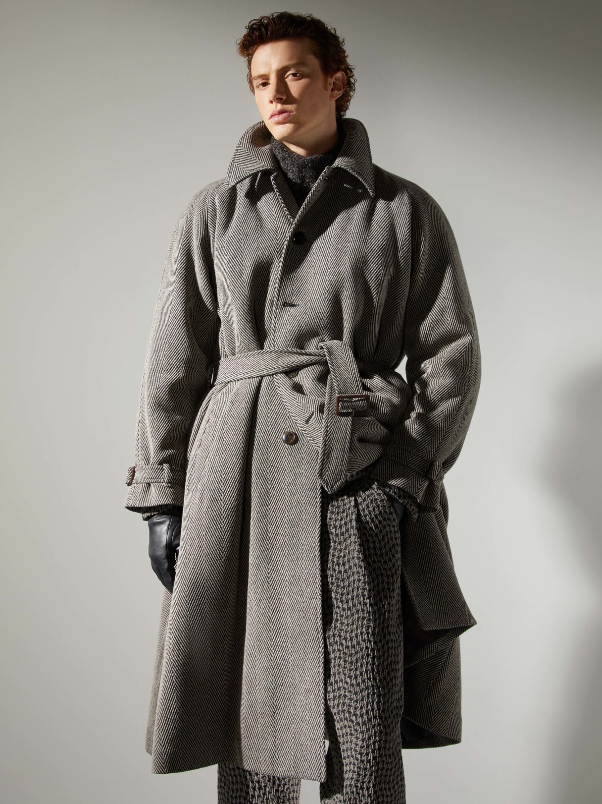 Armani Coat Look