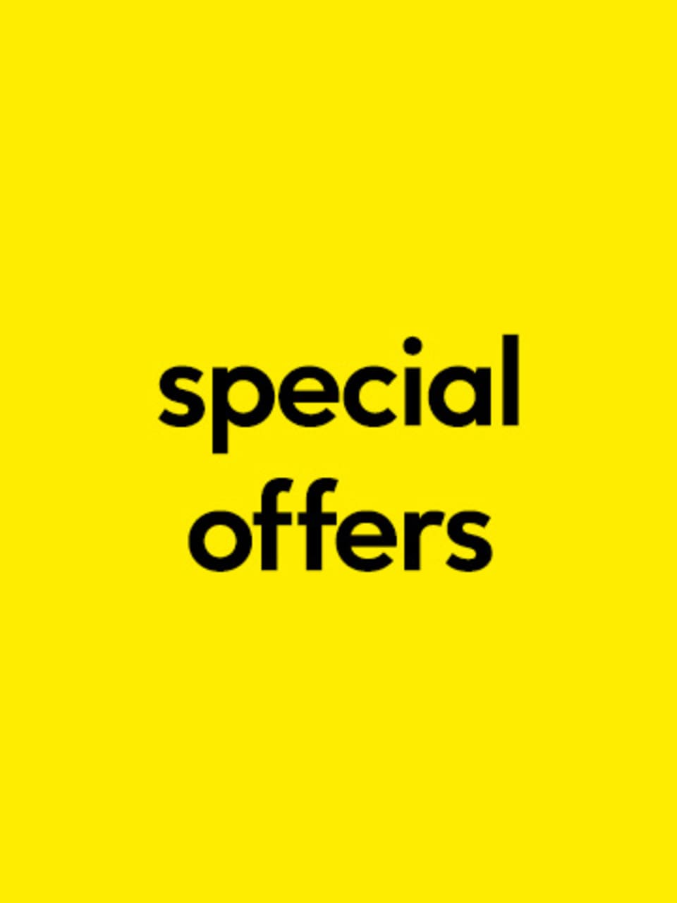Special OFfers