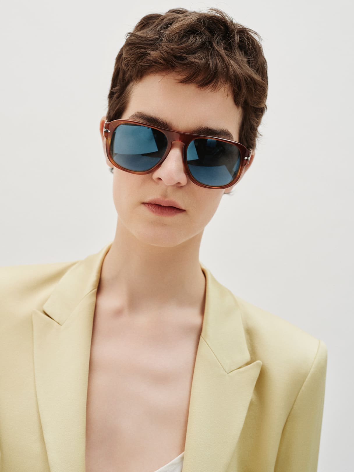Female Model wearing sunglasses