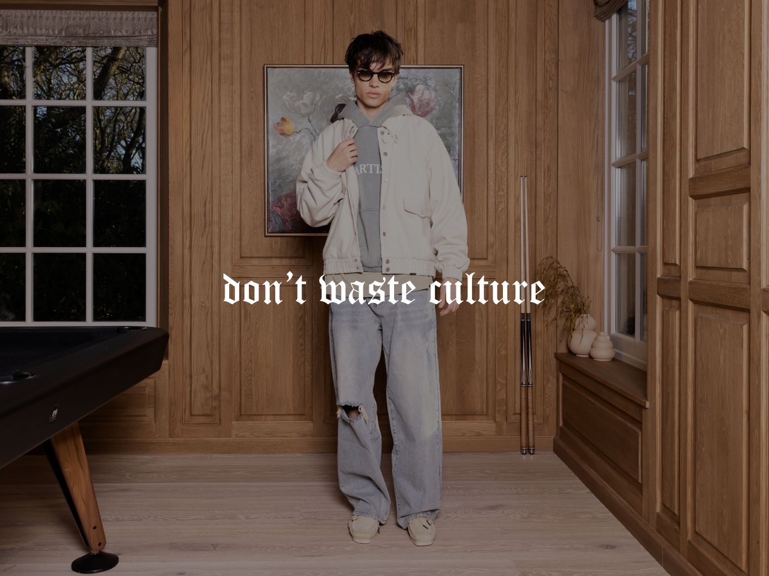 Don't waste culture Brandshop